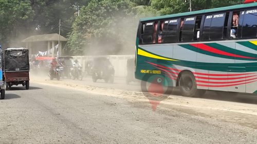 ফের ধূলিকণায় ঢাকছে ‘নির্মল বাতাসের শহর’